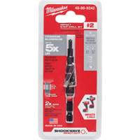 #2 Shockwave Impact Duty Step Drill Bit, 3/16" - 1/2" , 1/16" Increments, Titanium Nia-Chem Ltd.