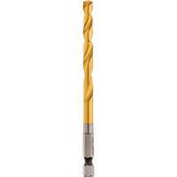 Shockwave Drill Bit, 1/4", Titanium, 2-15/32" Flute, 135° Point Nia-Chem Ltd.