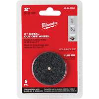 M12 Fuel Right Angle Die Grinder Cut-Off Wheels, 2" x 0.04", 1/4" Arbor, Type 1, Aluminum Oxide, 21000 RPM Nia-Chem Ltd.