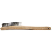 Scratch Brush, Stainless Steel, 4 x 19 Wire Rows, 13-11/16" Long Nia-Chem Ltd.