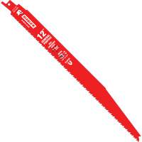 Lame de scie alternative tout usage, Bim&eacute;tal, 8-14 Dents par pouce, 12" lo x 1" la Nia-Chem Ltd.