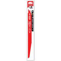Lame de scie alternative tout usage, Bim&eacute;tal, 8-14 Dents par pouce, 12" lo x 1" la Nia-Chem Ltd.