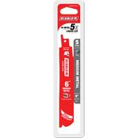 Lame de scie alternative de s&eacute;rie moyenne pour le m&eacute;tal, Bim&eacute;tal, 14-18 Dents par pouce, 6" lo x 1" la Nia-Chem Ltd.