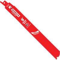 Lame de scie alternative de s&eacute;rie moyenne pour le m&eacute;tal, Bim&eacute;tal, 14-18 Dents par pouce, 9" lo x 1" la Nia-Chem Ltd.