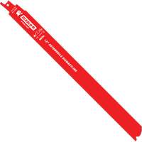 Lame de scie alternative autod&eacute;montage, Bim&eacute;tal, 14-18 Dents par pouce, 12" lo x 1" la Nia-Chem Ltd.