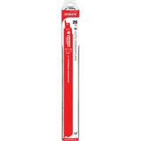 Lame de scie alternative autod&eacute;montage, Bim&eacute;tal, 10-14 Dents par pouce, 12" lo x 1" la Nia-Chem Ltd.