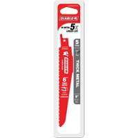 Lame de scie alternative pour la d&eacute;molition et les m&eacute;taux &eacute;pais, Bim&eacute;tal, 8-10 Dents par pouce, 6" lo Nia-Chem Ltd.