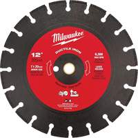 Lame de scie circulaire pour la fonte ductile, 12", Pour Fonte ductile Nia-Chem Ltd.