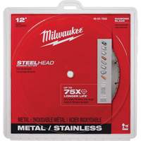 Lame &agrave; tronçonner au diamant Steelhead, 12", Pour M&eacute;tal Nia-Chem Ltd.