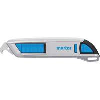 SECUNORM 500 Retractable Knife with Hook Blade No. 56, 10 mm, Heavy-Duty, Aluminum Handle Nia-Chem Ltd.