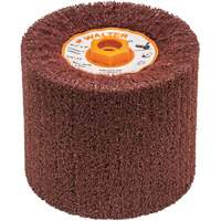 Tambour de conditionnement de surface Blendex, 4-1/2" dia. x 4" la, 5/8"-11 Arbre, Grain Moyen Nia-Chem Ltd.
