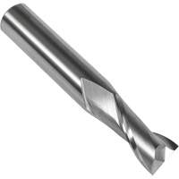 S108 30° Square End Mill, 1/4" Dia., 2-1/2" L, 2 Flutes, 1/4" Shank, Carbide Nia-Chem Ltd.