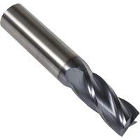 S234 30° Square End Mill, 1/16" Dia., 1-1/2" L, 4 Flutes, 1/8" Shank, Carbide Nia-Chem Ltd.
