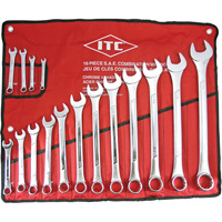 ICW-16 Professional Raised Panel Wrench Set, Combination, 16 Pieces, Imperial Nia-Chem Ltd.