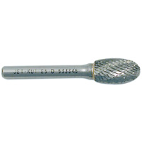 Oval Burr, 1/4" Dia., 1/4" Shank, 3/8" Depth of Cut Nia-Chem Ltd.