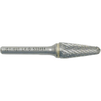 Fraise conique avec extr&eacute;mit&eacute; en rayon L4-D JET-KUT, 1/4" dia., 1/4" Tige, 1-1/8" Prof. de la coupe Nia-Chem Ltd.