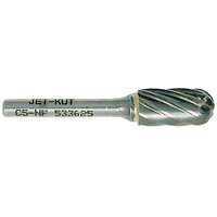 Fraise &agrave; bout sph&eacute;rique pour aluminium et mat&eacute;riaux non ferreux C5-NF JET-KUT, 1/2" dia. Nia-Chem Ltd.