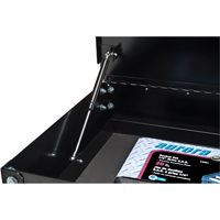 Chariot utilitaire, 4 tiroirs, 18" lo x 33" la x 39" h, Noir Nia-Chem Ltd.