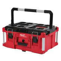 Packout Large Tool box, 22" x 16" x 11", Black/Red Nia-Chem Ltd.