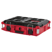 Packout Tool Box, 22" x 16" x 7", Black/Red Nia-Chem Ltd.