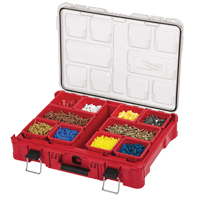 Packout Organizer, 20" x 15" x 5", Black/Red Nia-Chem Ltd.