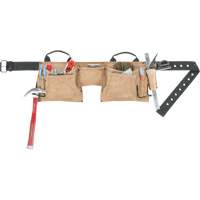 Constructor's Tool Belt, Leather, Tan Nia-Chem Ltd.