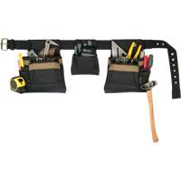 Deluxe Tool Belt Combo, Polyester, Black Nia-Chem Ltd.