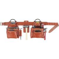 Deluxe Tool Belt Combo, Leather, Tan Nia-Chem Ltd.