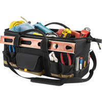 MEGAMOUTH Tool Bag, Polyester, 32 Pockets, Black Nia-Chem Ltd.