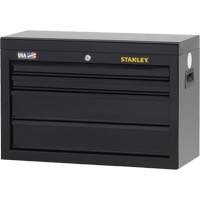 100 Series Tool Chest, 26" W, 4 Drawers, Black Nia-Chem Ltd.