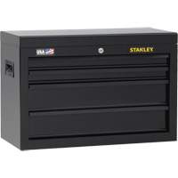 100 Series Tool Chest, 26" W, 4 Drawers, Black Nia-Chem Ltd.