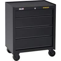 100 Series Rolling Tool Chest, 4 Drawers, 26-1/2" W x 18" D x 32" H, Black Nia-Chem Ltd.