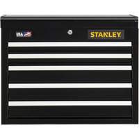 300 Series Tool Chest, 26" W, 5 Drawers, Black Nia-Chem Ltd.