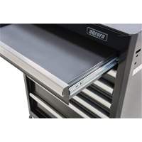 Chariot &agrave; outils industriel, 7 tiroirs, 27" la x 18-3/4" p x 39" h, Noir Nia-Chem Ltd.