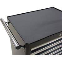 Chariot &agrave; outils industriel, 7 tiroirs, 27" la x 18-3/4" p x 39" h, Noir Nia-Chem Ltd.