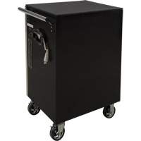 Heavy-Duty Tool Cart, 7 Drawers, 28" W x 22" D x 42-3/8" H, Black Nia-Chem Ltd.