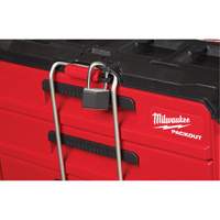 Packout 3-Drawer Tool Box, 16-1/3" x 14-1/3" x 22-1/5", Black/Red Nia-Chem Ltd.