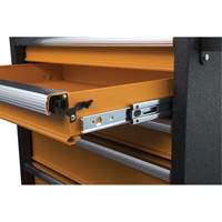 Coffre &agrave; outils de s&eacute;rie GSX, 26" la, 4 tiroirs, Noir/Orange Nia-Chem Ltd.