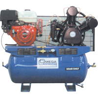 Industrial Series Air Compressors - Engine Compressors, 25 Gal. (30 US Gal) Nia-Chem Ltd.