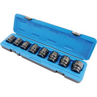 Jeu de douilles SAE PS834, 8 Mcx, Chocs, Prise de 3/4" Nia-Chem Ltd.