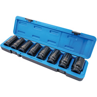 Jeu de douilles SAE &agrave; 6 pans PS834D, 8 Mcx, Chocs, Prise de 3/4", Profond Nia-Chem Ltd.