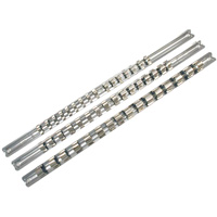 Rail porte-douilles &agrave; entraînement 1/4" SCH-14 avec 16 attaches de retenue Nia-Chem Ltd.