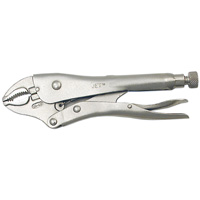 Super Heavy-Duty Locking Pliers with Cutter, 5" Length, Curved Jaw Nia-Chem Ltd.