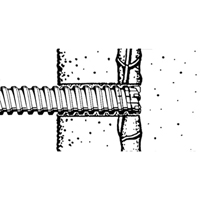 Coupe-barres d'armature rotatifs, 3/8", Tige SDS-Plus, Carbure Nia-Chem Ltd.