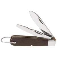 2-Blade Pocket Knife, 2-1/2" Blade, Carbon Steel Blade, Plastic Handle Nia-Chem Ltd.