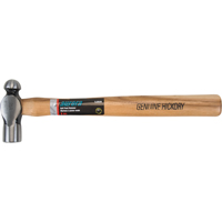 Ball Pein Hammer, 8 oz. Head Weight, Plain Face, Wood Handle Nia-Chem Ltd.