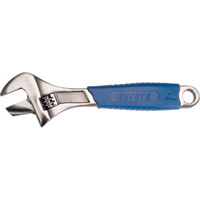 Adjustable Wrench, 8" L, 1-1/4" Max Width, Black Nia-Chem Ltd.