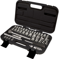 1/4" & 3/8" Drive SAE/Metric Socket Set, 41 Pcs Nia-Chem Ltd.