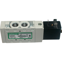 Pilot 5-Way 2-Position 4-Way Solenoid Valves, 1/8" Pipe, 150 PSI Nia-Chem Ltd.