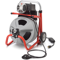 K-400 Drain Cleaning Machine with C-31 IW Cable, Electric, 3/8" Nia-Chem Ltd.